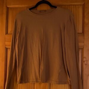 Nuuds long sleeve everyday tee - cinnamon